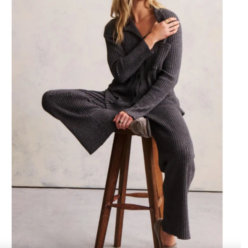NWT Barefoot Dream CozyChic Ultra Lite Lurex Rib Set